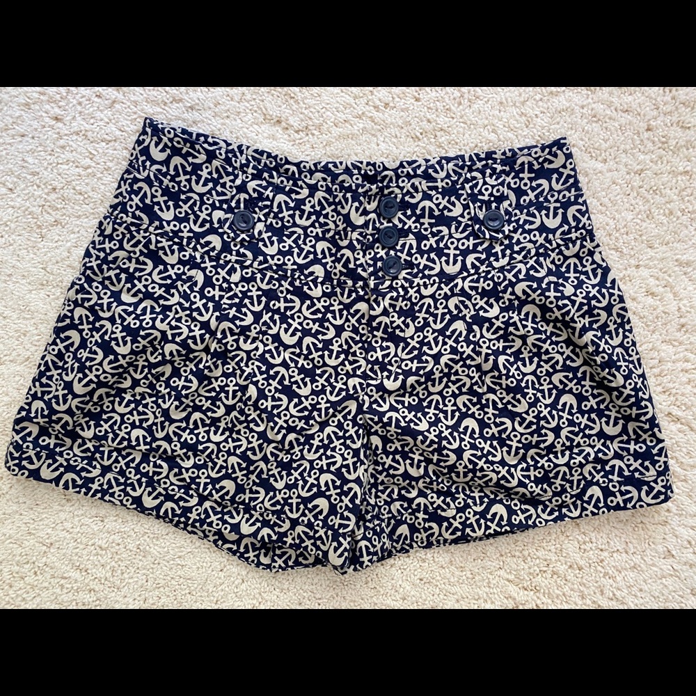 Anthropologie Anchor High Waist Shorts (Hei Hei)